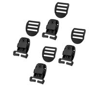 ibasenice Kit de Réparation de Loquets pour Couverture Spa Noir en Plastique 4 Pièces Accessoires pour Spa Fixation Résistante et Facile à Installer pour Réparation de Couverture