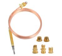ibasenice Kit de Réparation de Thermocouple de Gaz Capteur de Température pour Cheminées et Chauffages de Patio Durable et Sécurisé pour Chaudières et Barbecues