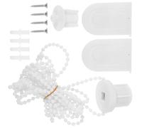 ibasenice Kit de Réparation pour Stores Enrouleurs 28mm en Plastique Blanc, Accessoires Légers Adaptés aux Stores Standard, Support de Fixation pour Rideaux Manuels