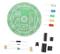 ibasenice Kit de Soudure Électronique DIY pour Débutants Exercices avec Circuit Imprimé Apprentissage Soudure pour Adultes et Garçon Fille Kit Complet Dentraînement Aux Compétences