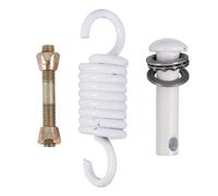 ibasenice Kit De Suspension pour Hamac Et Chaise Suspendue avec Crochet Rotatif Et Ressort en Acier Inoxydable Accessoires De Remplacement pour Mobilier De Jardin Balançoires Et Fauteuils Suspendus