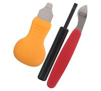 ibasenice Kit D'outils de Réparation Montre Professionnel Acier Renforcé, Outil Ouverture Boîtier Portable, Ensemble 3 Pièces pour Entretien Horloger, Usage Particulier et Professionnel,