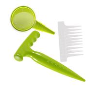 ibasenice Kit Outils de Jardinage avec Outil de Semis Épandeur de Graines et Planteuse pour Jardin Manuel de Plantation pour Serre