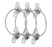 ibasenice Kit Sangles Anti-basculement Meubles Acier Inoxydable 3 Ensembles Sécurité Bébé Fixation Armoire Commode Polyvalent Protection Garçon Et Filles