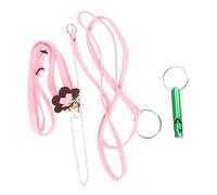 ibasenice Laisse De Marche pour Tortue Réglable en Nylon Solide Petite Taille Rose Corde à Tirer pour Animaux De Compagnie Promenade Extérieure