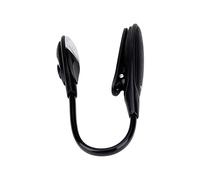 ibasenice Lampe de Lecture LED à Clip Portable Noire, Pupitre Lumineux pour Partitions, Faible Consommation, Facile à Fixer, Plastique, Dimensions 22,5 X 2,9 X 1,8 CM, Lecture