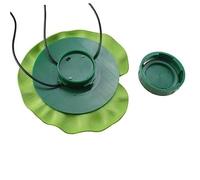 ibasenice Lampe Solaire Lotus lumière d'étang Lampe Solaire Tournesol Piscine LED Flottante lumière de Piscine Light Lotus LED Eau