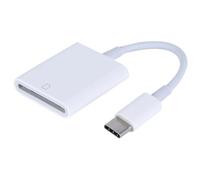 ibasenice Lecteur de Mémoire Type-c ABS Blanc pour Téléphone et Tablette | Lecture et Écriture Rapides, Gain de Place, Sauvegarde Mobile, Visionnage de Médias, pour Photographes et Étudiants