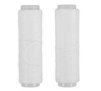 ibasenice Ligne de Pêche Élastique Invisible en Nylon 2pcs pour Appâts, Design Extensible, Pêche en Mer Hameçon Sécurisé