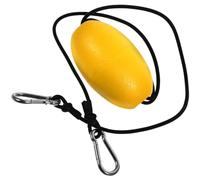 ibasenice Ligne de Remorquage Accessoire Compact Jaune pour Kayak en Corde Marine avec Flotteur en Écume et Crochet Qui Maintient Accessoires à Flot pour Ancre de Bateau