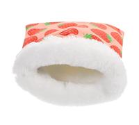 ibasenice Lit pour Écureuil Volant Housse De Couchage pour Hamster Nid Hiver pour Petit Animal Lit Chaud pour Cochon Pochette De Couchage pour Hamster pour Petits Animaux De Compagnie