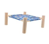 ibasenice Lit Surélevé pour Cochon Hamac De Petite Maison De Cachette pour Hamster Nid De Jeu pour Animal De Compagnie Lit De Camp pour Rongeur