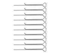 ibasenice Lot de 10 Dispositifs de Centrage de Mèche en Métal Acier Carbone Léger Compact pour Fabriquer Ses Bougies Soi-même Accessoire pour Passionnés de DIY