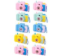 ibasenice Lot de 10 Jouets Caméra à Projection pour Garçon et Filles en Abs, Design Carré Créatif et Amusant, pour Développer L'intelligence et Renforcer la Relation Couleur Aléatoire