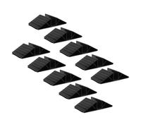 ibasenice Lot de 10 Supports De Fixation pour Clôture pour Animaux De Compagnie Base Triangulaire Pieds De Support pour Barrière pour Animaux De Compagnie Accessoires De Barrière pour