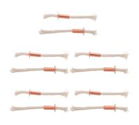 ibasenice Lot de 10 Tubes Porte-mèches pour Lampe à pétrole, Insert de | Support de mèche pour lanterne à pétrole, pièce de rechange pour brûleur à alcool et à huile (bricolage).