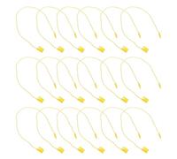 ibasenice Lot de 1000 Cordons D'étiquette à Fermeture à Pression en Plastique, 18cm, Faciles à Installer, pour Étiquettes Vêtements et Bagages en Magasin de Détail