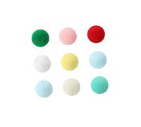 ibasenice Lot de 15 en Peluche Colorées pour Jouets Amusants pour Animaux de Compagnie pour Jouer et Créer des Liens