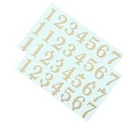 ibasenice Lot De 2 Autocollants De Notes D'entraînement Au Tongue Drum Pour Débutants, Autocollants Phonétiques 3d Dorés, Accessoires De Percussion, Faciles à Coller, Usage Pour Tambour à Langue