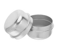 ibasenice Lot de 2 Cache-moyeux de moyeu de remorque zingués, Couvercle Anti-poussière de 50 mm de diamètre intérieur, Protecteur de roulement de Roue Robuste à emboîter pour Bateaux, caravanes