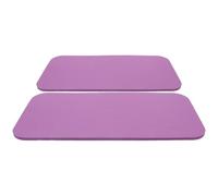 ibasenice Lot de 2 Coussins de Jardinage TPE Imperméables Violet 34X17X06 CM Tapis Portables Antidérapants pour Genouillères de Jardinage Protection Genoux pour Désherbage et Plantation