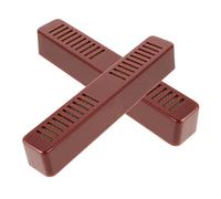 ibasenice Lot de 2 Humidificateurs Portables pour Cigares, Mini Format Rouge, Coussinets Humidificateurs Haute Performance, Maintien Précis de L'Humidité, pour Bureau, Voyage et Cave à