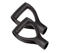 ibasenice Lot De 2 Manches De Pelle à Neige en Plastique Forme, Poignées De Remplacement Noires Ø3,2 Cm, Accessoires Solide pour Usage Hivernal Et Jardinage