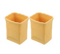 ibasenice Lot de 2 mini-coupeurs à découper, hachoir portatif pour fruits e