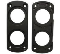 ibasenice Lot de 2 Panneaux de Chargeur Automobile USB à Deux Trous, Accessoire Voiture Noir, Compatible Véhicule, Panneau de Maintien Chargeur Batterie Auto, Pièce Électrique Robuste