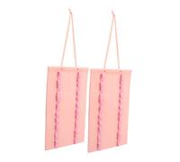 ibasenice Lot De 2 Sacs De Rangement Pour Équipements D'Arts Martiaux Support Pour Ceinture De Karaté Organiseur Pliable Pour Baguettes Présentoir Pour 12 Ceintures Pochette En