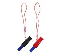 ibasenice Lot de 2 Sifflets D'appel Canard et Oie en Plastique Solide, Imitation Réaliste du Cri Naturel, Compact et Portable pour Chasse, Survie et Activités Plein Air, Signalisation