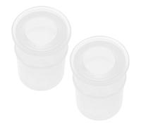 ibasenice Lot de 2 Ventouses de Massage en Silicone Transparent pour Garçon et Filles Kit de Ventouses Douces Sécurisées Outil Portable pour Massage Relaxant et Bien-Domicile