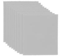 ibasenice Lot de 20 Chiffons de Nettoyage en Microfibre Ultra-Fins Gris 145 X 175 CM pour Écran D’Ordinateur Lunettes et Appareils Électroniques - Chiffon de Polissage pour Écrans