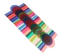 ibasenice Lot de 20 Filtres de Couleur pour Éclairage de Flash en PVC, Panneau de Filtration des Couleurs Pratique pour Appareil Photo, Création D'effets Variés