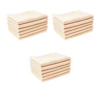 ibasenice Lot De 3 Débarbouillettes En Mousseline De Coton Double Épaisseur Pour Nouveau-né Lot De 6 Pièces