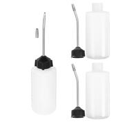ibasenice Lot de 3 Flacons D'huile pour Machine à Coudre 120 Ml avec Bec Verseur en Fer et Bouchon Anti-fuite, Petites Bouteilles D'huile Précises pour Lubrification en Couture et Artisanat