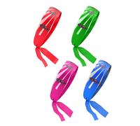ibasenice Lot De 4 Bandeaux Ninja Bandeau De Karaté Bandana Jouets Ninja Décorations De Fête Japonaises Accessoires Pour Cheveux Bandeau Anime De Fête