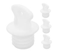ibasenice Lot de 4 Bouchons en Caoutchouc Anti-Fuite pour Bouillottes Taille Moyenne 20 MM Compatibles Paquet Isothermes Accessoire Étanche pour Usage Maison Bureau et Voyage