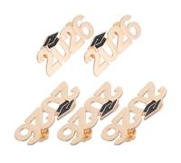 ibasenice Lot de 5 Broches Émaillées en Alliage de Zinc pour Remise de Diplômes 2026, Insignes Souvenirs de Graduation, Badges Polyvalents pour Fêtes Scolaires et Présents Saisonniers