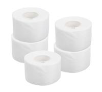 ibasenice Lot de 5 Foulards de Cou Jetables en Coton Blanc, Taille Ajustable et Sanitaire, pour Salons de Coiffure et Traitements Capillaires Professionnels