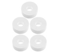 ibasenice Lot de 5 Rouleaux de Protecteurs de Revers Invisibles Auto-adhésifs en Tissu Non Tissé, Protection de Revers Blanc pour Vêtements, pour Activités Sportives et Plein Air