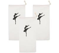 ibasenice Lot De 6 À Chaussures De Danse pour Filles De Danse Pochette pour Chaussures De Ballet De Ballet pour Dames Housse De Chaussures À Chaussures À