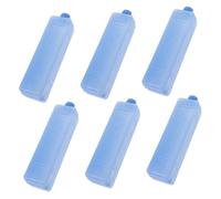 ibasenice Lot de 6 Blocs Réfrigérants Bleus pour Ventilateur Refroidisseur, Petite Taille, Réutilisables et Rechargeables Eau, Packs de Congélation pour Paquet Isothermes et