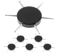 ibasenice Lot de 6 stylos à points pour ongles, idéaux pour les salons de manucure - Outils de peinture à points pour manucure - Disques pour la sculpture et le gaufrage de vernis gel, pour une