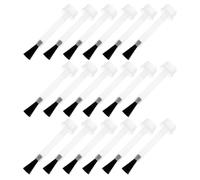 ibasenice Lot de 80 Pinceaux de Remplacement pour Nail Art, Brosses pour Vernis Gel, pour Base et Top Coat, Accessoires Indispensables pour Ongles Soignés