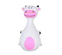 ibasenice Mâcher Latex pour Chien Molaires Résistant Couineur Blanc pour Chiots Favorise Le Comportement Détente