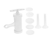 ibasenice Machine à Pâtes Manuelle en Plastique Poussoir à Saucisses, Légère et Pratique, Résistante Déformation, Cuisine Maison et Restaurant