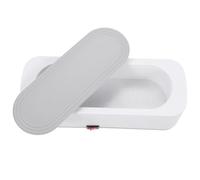 ibasenice Machine de Nettoyage de Bijoux Ultrasonique 45khz Portable et Silencieuse, Nettoyeur pour Bagues, Lunettes et Montres, Compact et Léger, pour Voyage et Entretien Quotidien