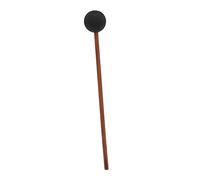 ibasenice Maillet à Friction pour Gong en Silicone avec Manche en Bois, Effet Vibratoire Significatif, Utilisation Polyvalente, Accessoire pour Enseignement Musical et Pratique du Yoga