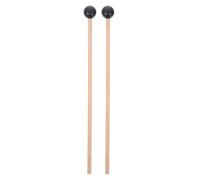 ibasenice Maillets de Marimba Noir Accessoires de Percussion de Baguettes pour Instruments avec Tête Solide Pratique et Confortable Cadeau pour Débutants et Musiciens